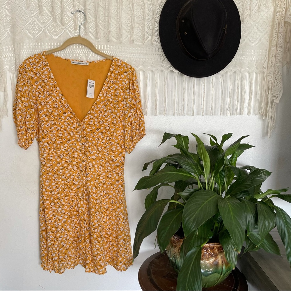 NWT Abercrombie & Fitch Floral Mini Dress